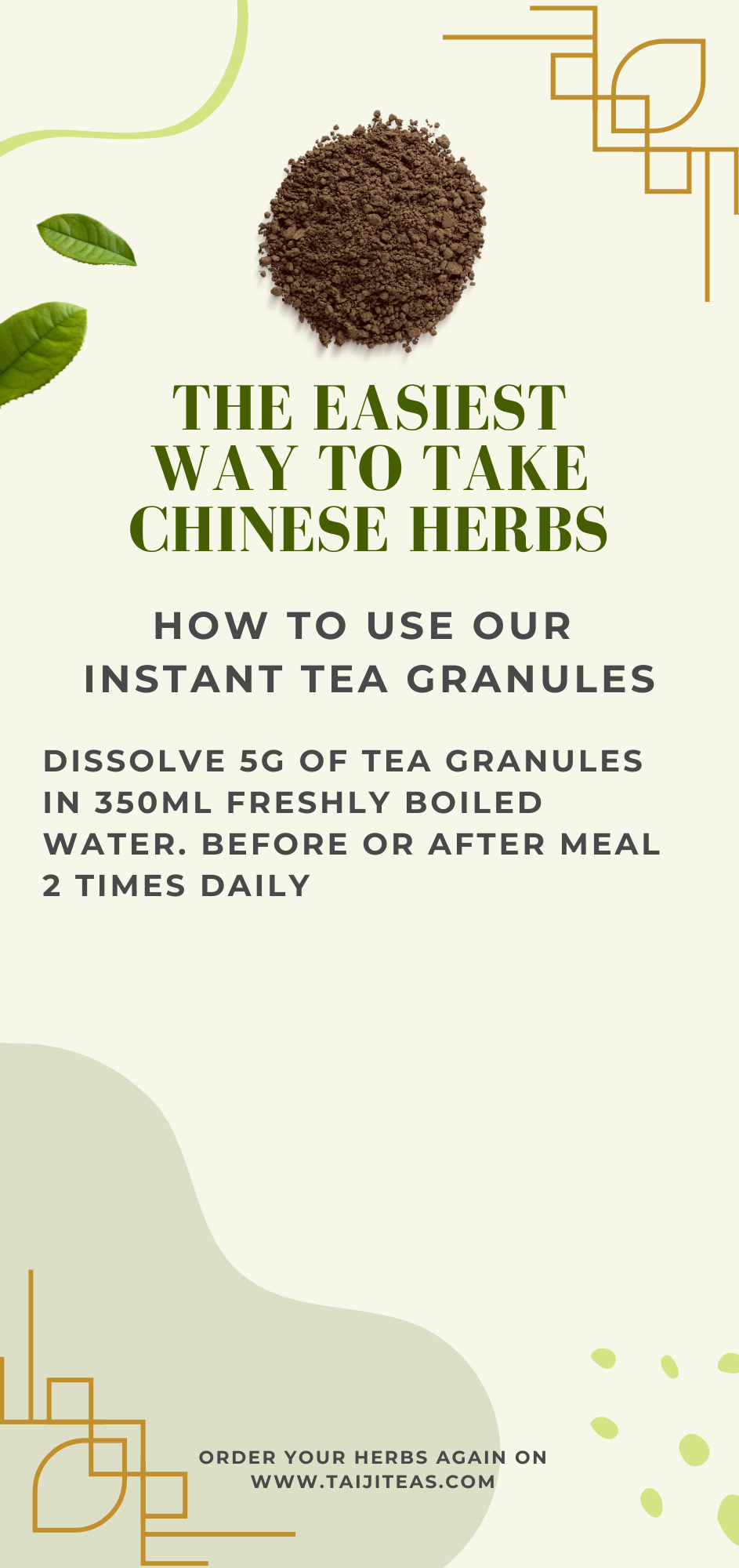 Custom Raw Chinese Herbs Blend - 7 Packs / One week image 2