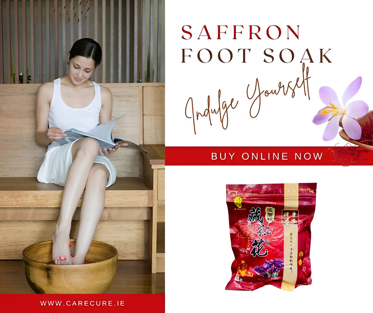 Saffron Foot Soak Powder ( 藏红花泡脚粉) image 1