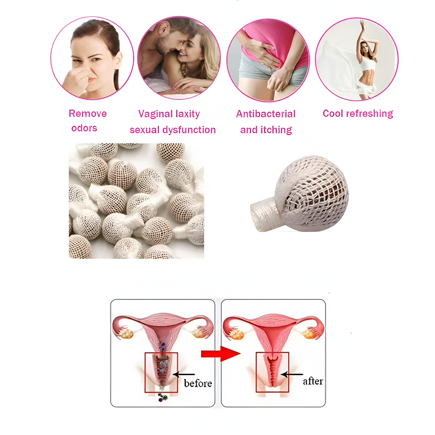 Yoni Detox Pearls - Vaginal Health